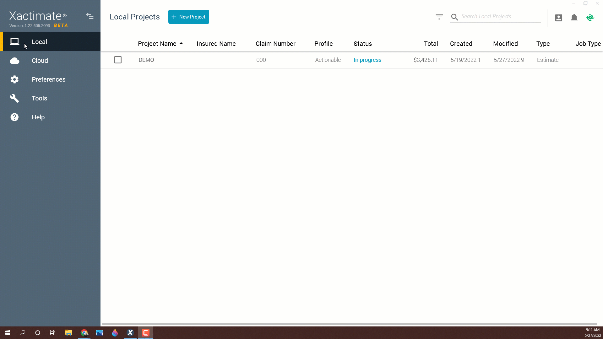 Actionable Xact Profile